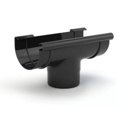 GAMRAT PCV Lej spustowy 125/90 mm - CZARNY